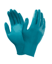 Ansell touch n tuff nitril glove for one time use