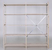 Eurorek® extension - Wooden shelving with four, five or six shelves